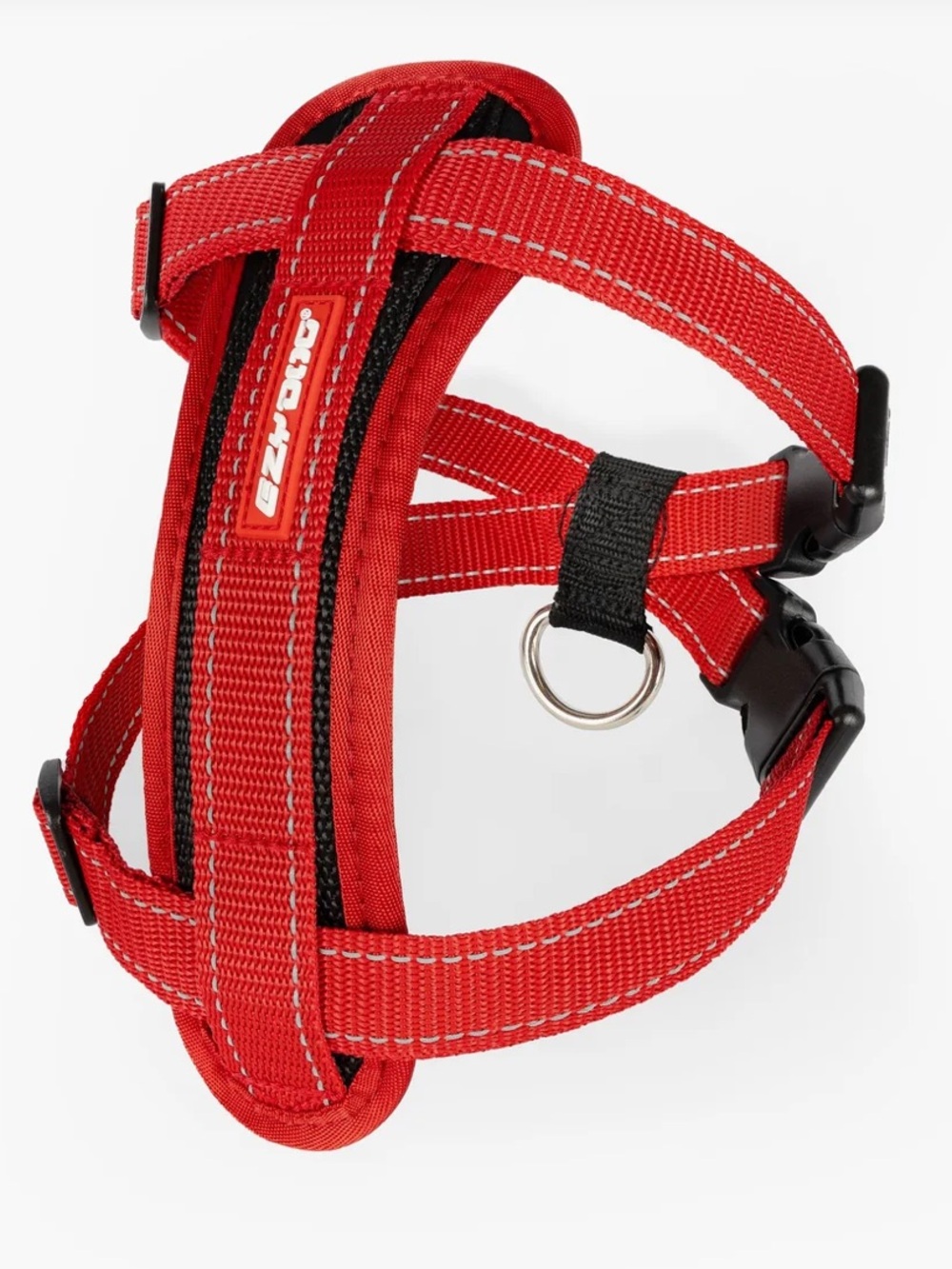 EzyDog Chest Plate Harness Red Medium